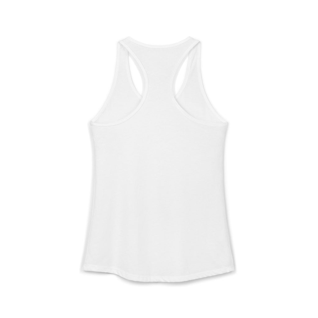 Spacemen Logo Women's White Racerback Tee
