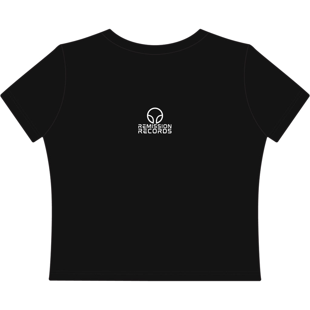 Echoes in Orbit Women's Baby Tee Crop Top