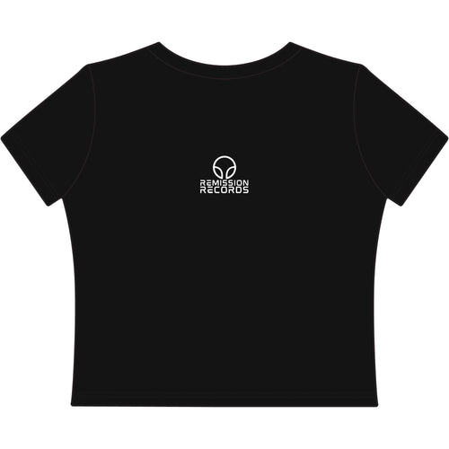 Echoes in Orbit Women's Baby Tee Crop Top