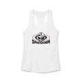 Spacemen Logo Women's White Racerback Tee