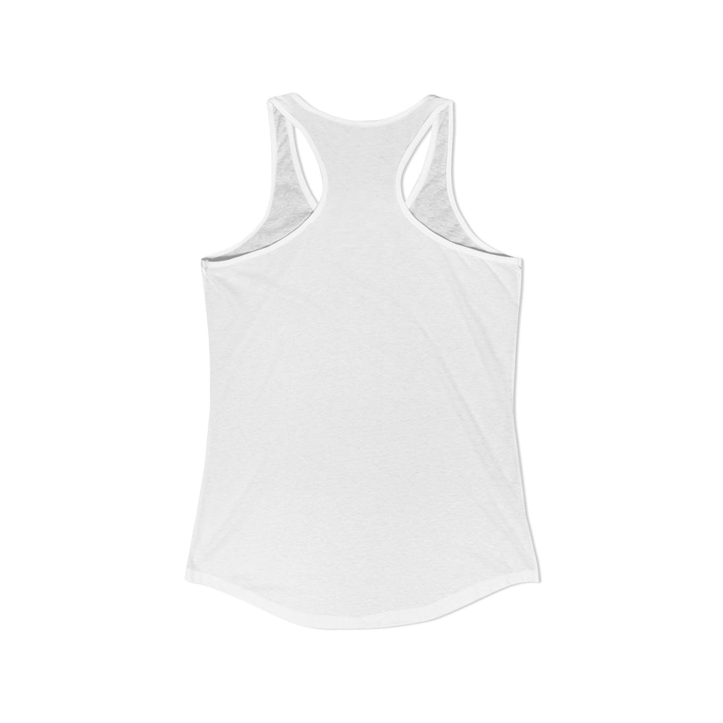 Spacemen Logo Women's White Racerback Tee